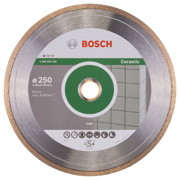 Bosch - Trenn-/Schleifscheibe Diamanttrennscheibe 2608602539 Standard for Ceramic