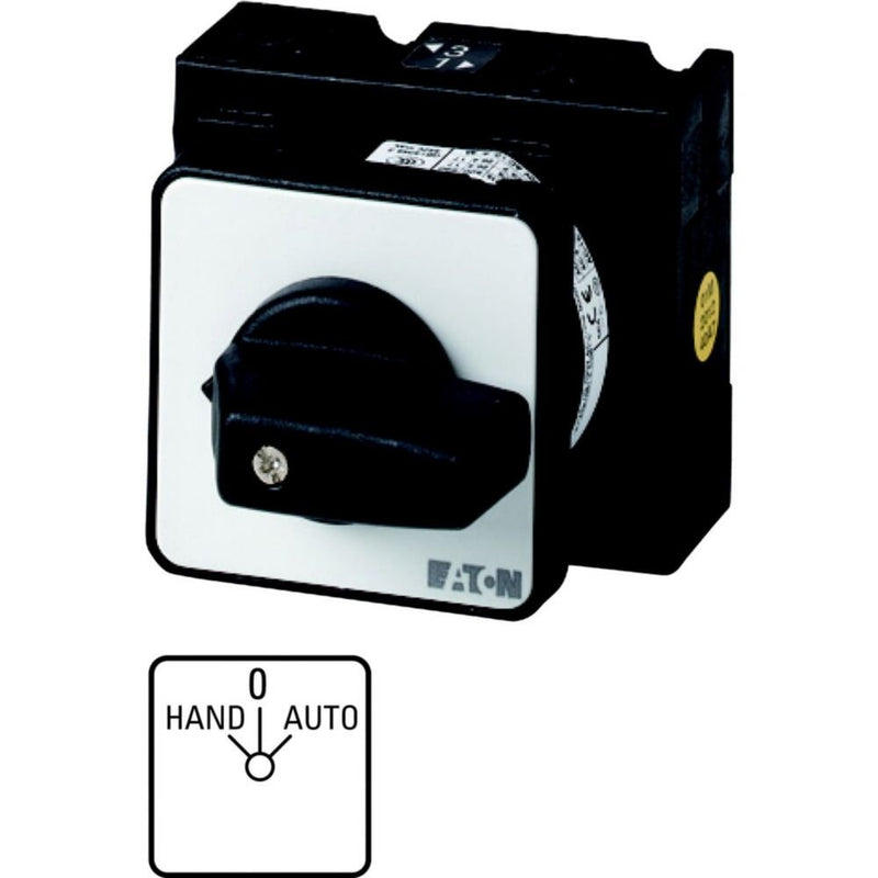 Eaton - Steuerschalter Umschalter T3 32A Einbau T3-1-15431/E rastend 0-Stellung