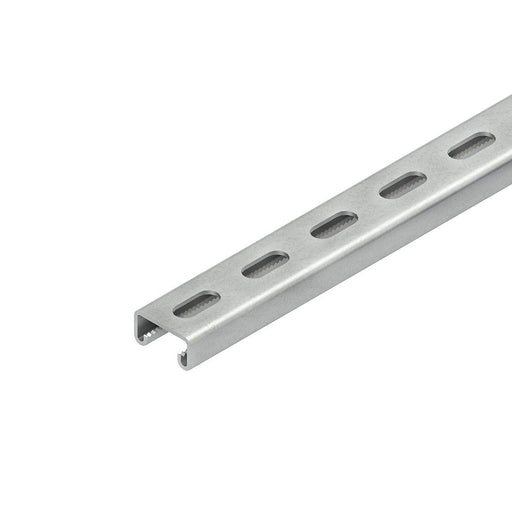 Niedax - Stiel/Profilschiene Ankerschiene C-Profil 2997Z/6 FL 41x21x6000mm − 6 Meter