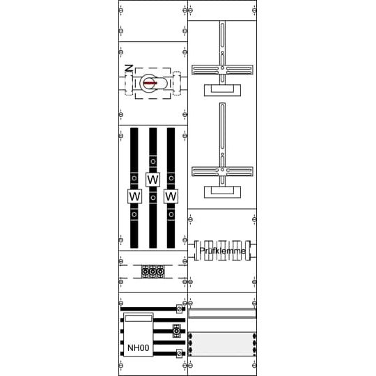 Striebel&John - Zählerfeld Mess-u.Wandlerfeld KA4224Z kpl.H5/B2