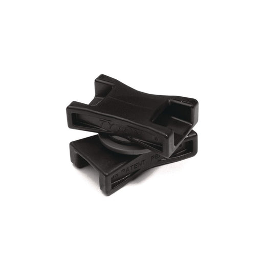HellermannTyton - Befestigungssockel und -element für Kabelbinder Befestigungselement DSWS5-HS-BK-L1 sw − 50 Stück