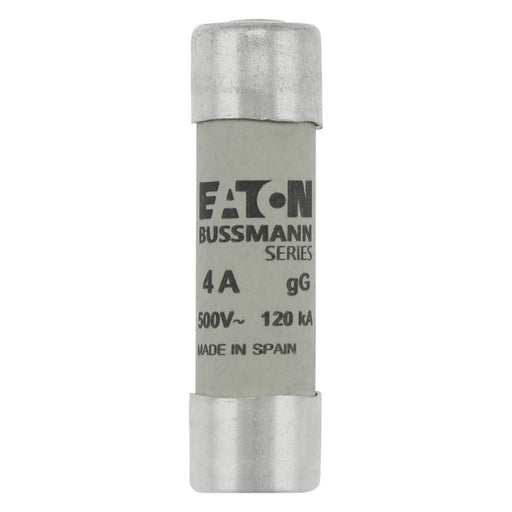 Eaton - Zylindrische Sicherung Sicherungseinsatz C14G4S 4 A, AC 500 V − 10 Stück