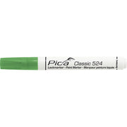 Pica-Marker - Markierungsstift Lack-/Industriemarker 524/36 grün − 10 Stück