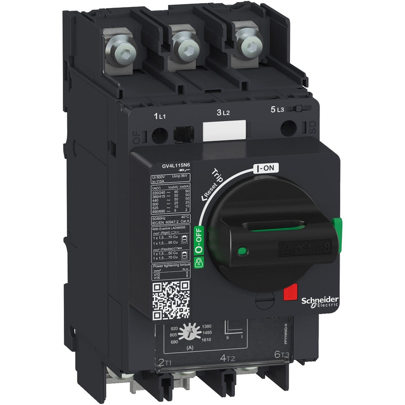 Schneider Electric - Leistungsschalter für Motorschutz Motorschutzschalter GV4L50N6 50A 3P 50kA
