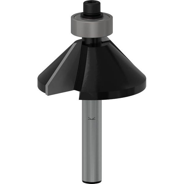 Bosch - Fräser PRO Fasefräser, 2608628448 45°, Schaft 6 mm