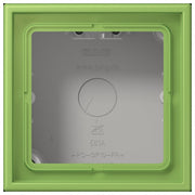 Jung - Aufputzgehäuse für Unterputzgerät Aufputz-Kappe 1fach LC 581 A 220 vert 31 (32051)