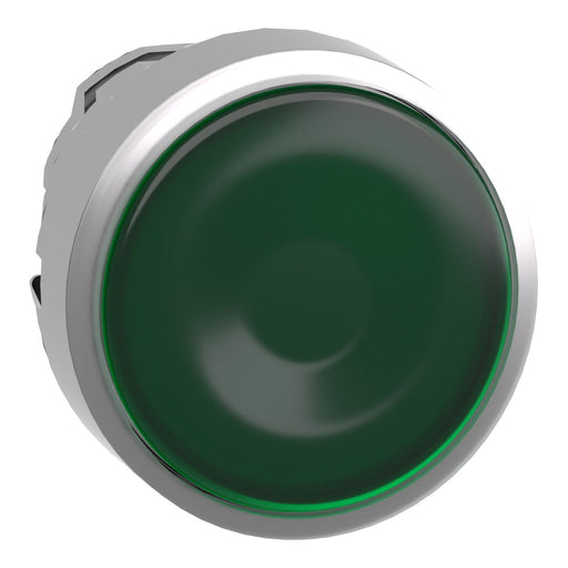Schneider Electric - Frontelement für Drucktaster Leuchtdrucktaster ZB4BW333 fl, gn LED-Modul