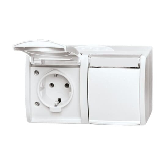 Busch-Jaeger - Steckdose 2fach 20/2 EWN-54 waagerecht