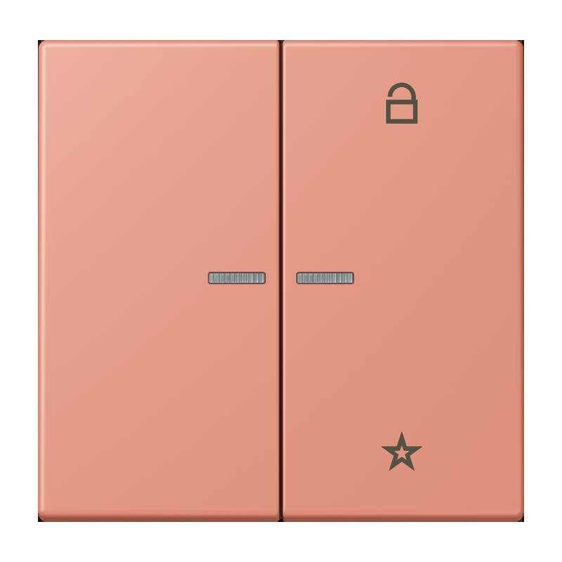 Jung - Bedienelement intelligent eNet Taster Universal 1f. FM LC 1701 233