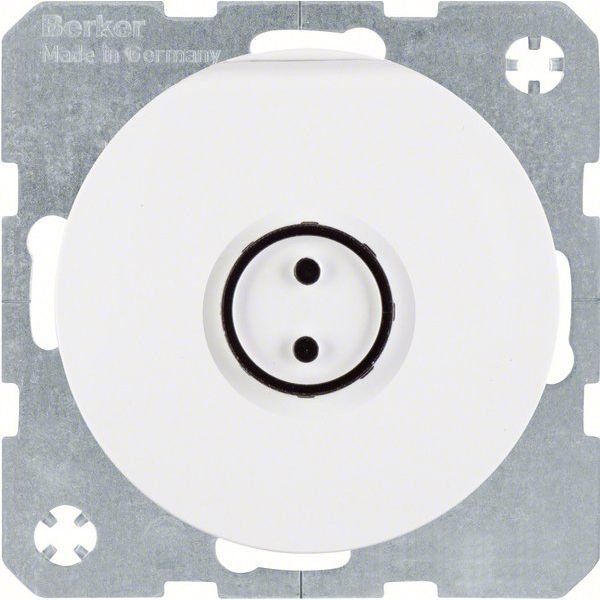 Berker - Steckdose SCHUKO-Steckdose pows/gl 47442079 m. Klappdeckel