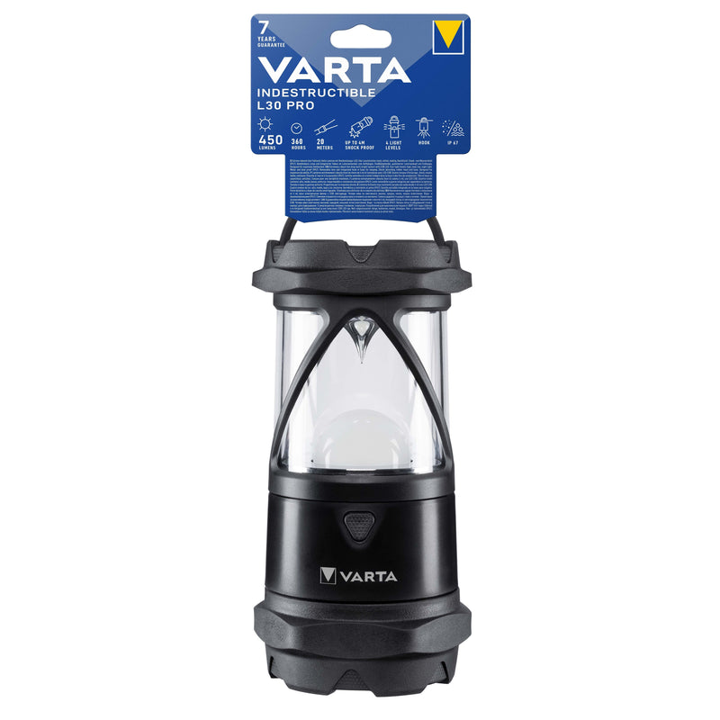 Varta Cons.Varta - Taschenleuchte LED-Taschenlampe IndestructibleL30Pro L30 Pro 6AA o.Batt