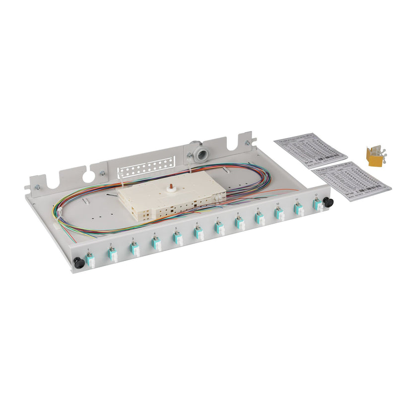 EFB-Elektronik - Patchpanel LWL Spleißbox LC 50/125µ BA71901L12OM3