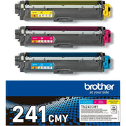 Brother - Verbrauchsmaterial für Telefax/Drucker/MFC Multipack 3-Farben TN-241CMY
