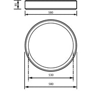 Philips Lighting - Decken-/Wandleuchte 3D-LED-Leuchte TCBRLS 46S #86385900 940
