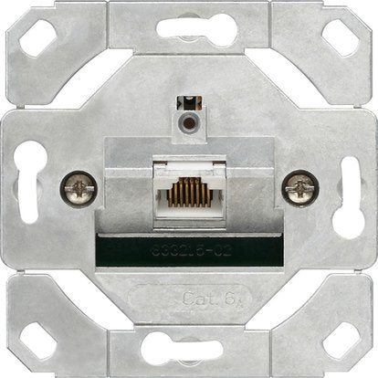 Gira - Einsatz/Abdeckung für Kommunikationstechnik Netzwerk Anschlussdose 245100 Zubehör