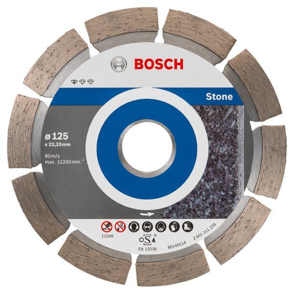 Bosch - Trenn-/Schleifscheibe Diamanttrennscheibe 2608603236 Standard for Stone