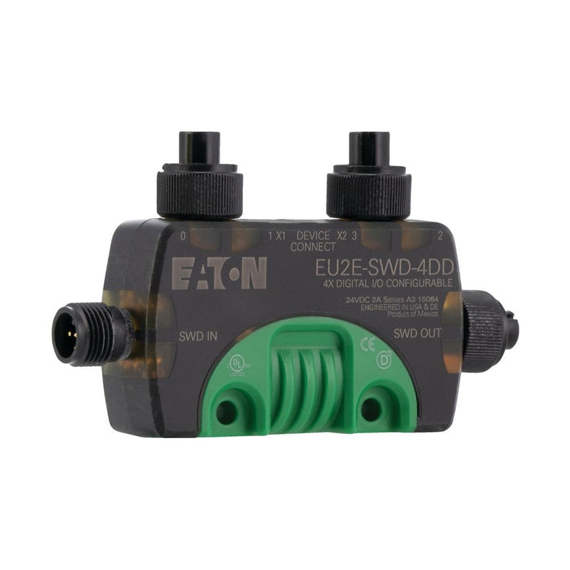 Eaton - Feldbus, Dez. Peripherie - Digitales Ein-/Ausgangs-Modul SWD T-Connector Ein-/Aus- EU2E-SWD-4DD gabemodul 24V DC