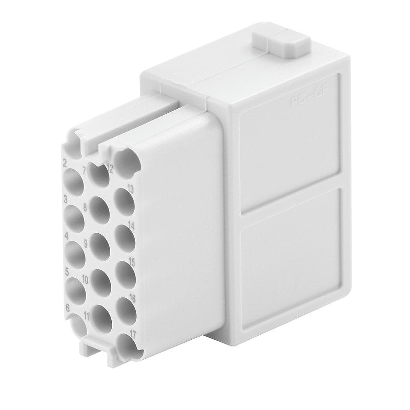 Weidmüller - Kontakteinsatz für Rechtecksteckverbinder Moduleinsatz HDC MHD 17 FC ModuPlug − 5 Stück
