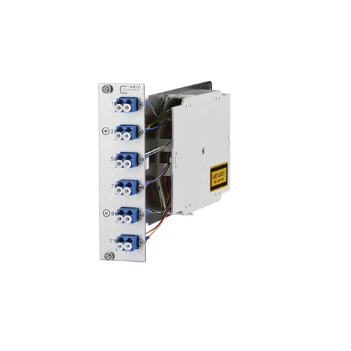Metz Connect - Patchpanel LWL OpDAT CM 3HE/7TE 6xLC-D 1528S974061E OS2 12Pigt/6Kup/bl