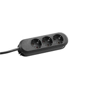 Bachmann - Mehrfachsteckdose Tischsteckdose 3f. 388.170 1,50m, sw