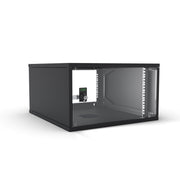 Enoc - Netzwerkgehäuse Economy Wandschrank 6HE W3 6-6-S 550x600x315mm sw