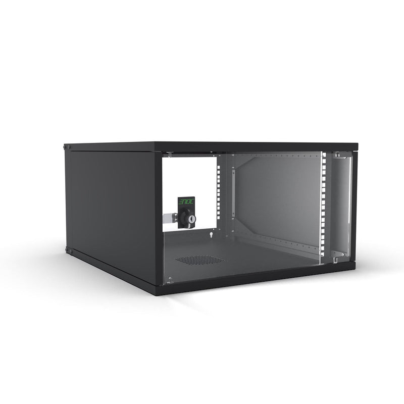 Enoc - Netzwerkgehäuse Economy Wandschrank 6HE W3 6-6-S 550x600x315mm sw
