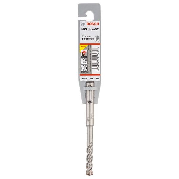 Bosch - Bohrer PRO SDS plus-5X 2608833788 Hammerbohrer 8 x 50