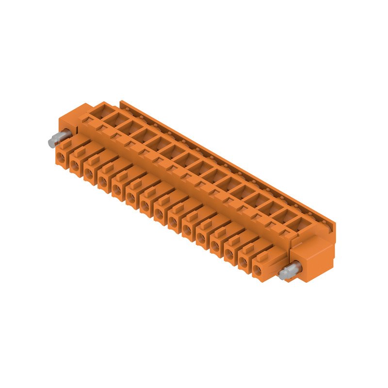 Weidmüller - Kabelsteckverbinder für Leiterplattensteckverbinder Verbinder 3.81mm BCZ 3.81/#1940110000 − 50 Stück
