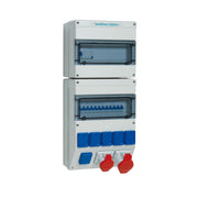 Walther Werke - CEE-Steckdosen-Kombination (IEC 60309) Steckdosekombination 6893006 Kunststoff, 63A