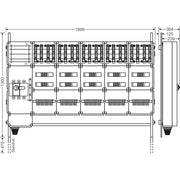 Hensel - Verteilerschrank für Energieversorgung Ladeverteiler Mi EV 22kW 20100 f.20 Ladep. a 22kW