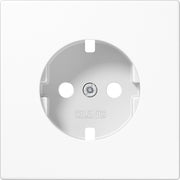 Jung - Abdeckung/Bedienelement für Installationsschalterprogramme Platte LS 1520 BFPL WW f.SCHUKO Steckdose