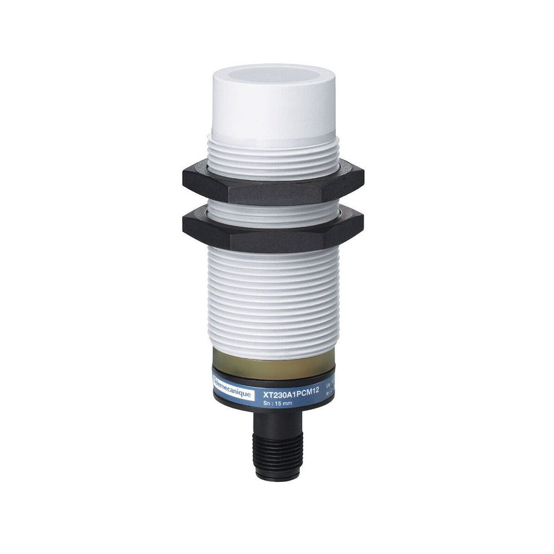 Telemechanique Sensors - Kapazitiver Näherungsschalter Kap.-Näherungsschalter XT230A1PCM12 M30 4-L pnp nonc M12