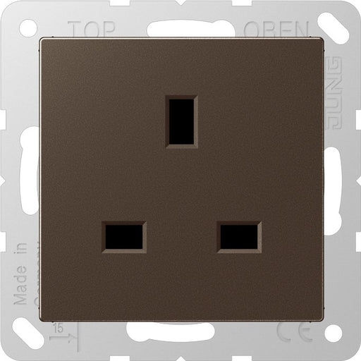 Jung - Steckdose A 3521 MO 13 A 250 V, mokka