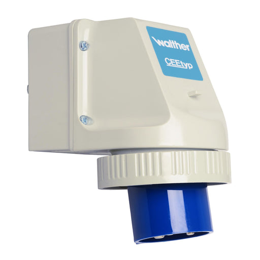 Walther Werke - CEE-Gerätestecker (IEC 60309) Wandgerätestecker 32A 638306 3P 230V 6h IP67