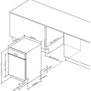 Amica - Geschirrspüler EB-Geschirrspüler EGSP 561 000 E