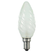 Scharnberger+Hasenbein - Allgebrauchsglühlampe Kerzenform Kerzenlampe gedreht 40813 E14 230V 40W matt