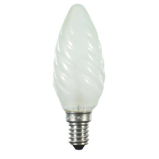 Scharnberger+Hasenbein - Allgebrauchsglühlampe Kerzenform Kerzenlampe gedreht 40813 E14 230V 40W matt