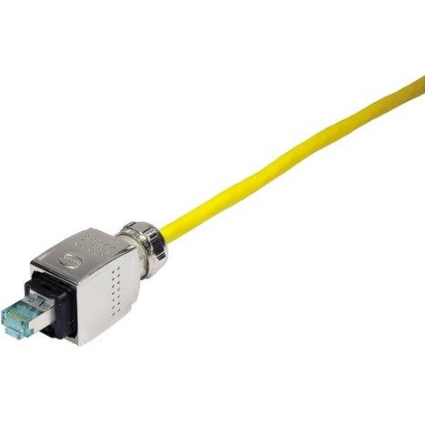 Harting - Rechtecksteckverbinder, Set (Industriesteckverbinder) RJ45-Steckerverbindungsset 09352270401 HanPP V14 RJ45 GL − 10 Stück