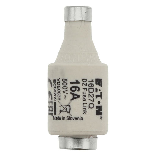 Eaton - D-Sicherungseinsatz Sicherungseinsatz FUSE 16A D#16D27Q 16A AC 500V 50kA − 25 Stück