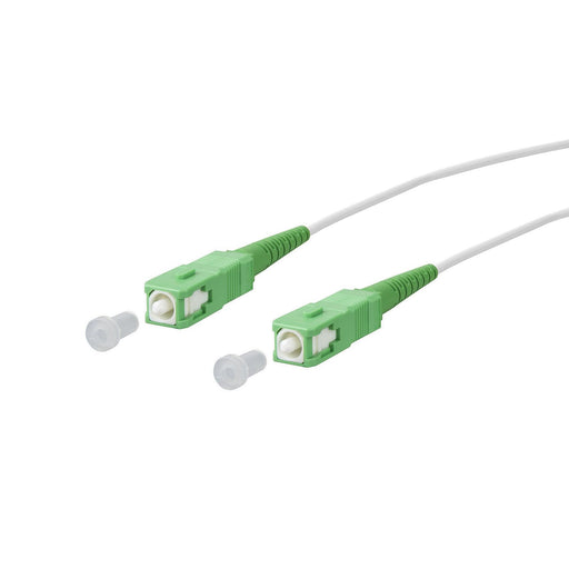 Metz Connect - Patchkabel LWL Patchkabel 151P7EAEA50E weiß, 5,0m