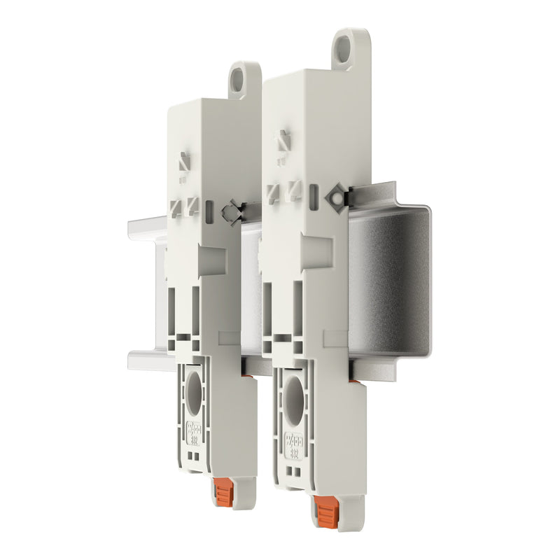 WAGO - Zubehör/Ersatzteile für Klemmen Montageadapter 832-1032 2-teilig,lgr − 10 Stück