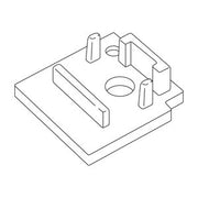 Nobile - Zubehör/Ersatzteile für Lichtschlauch/-band Ersatzkit für Alu Profil 5011149912 Voute, weiß − 1 Stück
