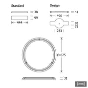 LTS Licht&Leuchten - Pendelleuchte LED-Pendelleuchte APP 20.5030.1.1DA ws 3000K DALI weiß