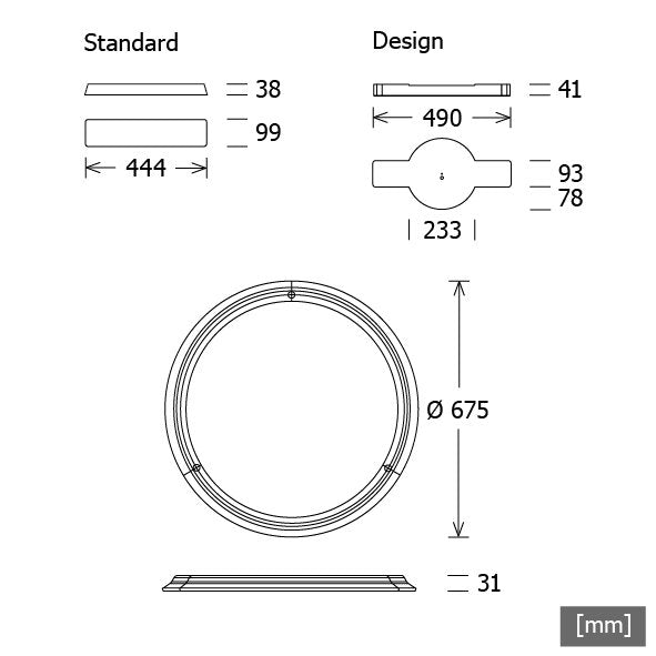 LTS Licht&Leuchten - Pendelleuchte LED-Pendelleuchte APP 20.5030.1.1DA ws 3000K DALI weiß