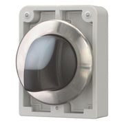 Eaton - Frontelement für Wahlschalter Leuchtwahltaste RMQ-Titan M30I-FWLK3-W tastend Knebelgriff