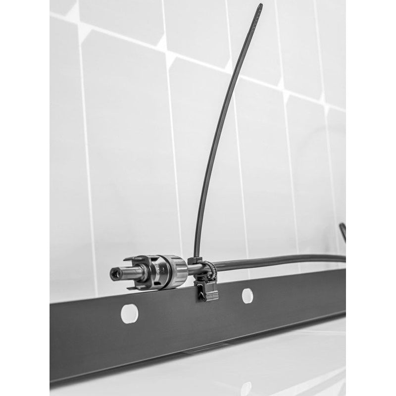 Cimco Werkzeuge - Kabelbinder Clip-Kabelbinder 181825 4,6x200 schwarz − 100 Stück
