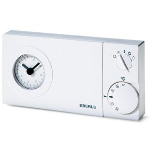 Eberle Controls - Raumthermostat/Uhrenthermostat Uhrenthermostat easy 2 w 5-30C Batteriebetr