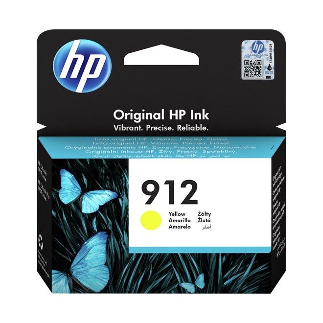 HP - Verbrauchsmaterial für Telefax/Drucker/MFC Tintenpatrone 912/3YL79AE ge gelb