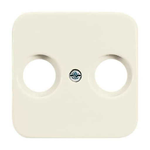 Busch-Jaeger - Einsatz/Abdeckung für Kommunikationstechnik Zentralscheibe ws 2531-212 f.Antennendose 2Loch