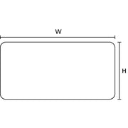 HellermannTyton - RFID-Transponder RFID-Klebeetikett weiß TAG54x24T1UHFM1601WH On-Metal Rolle 450 − 450 Stück